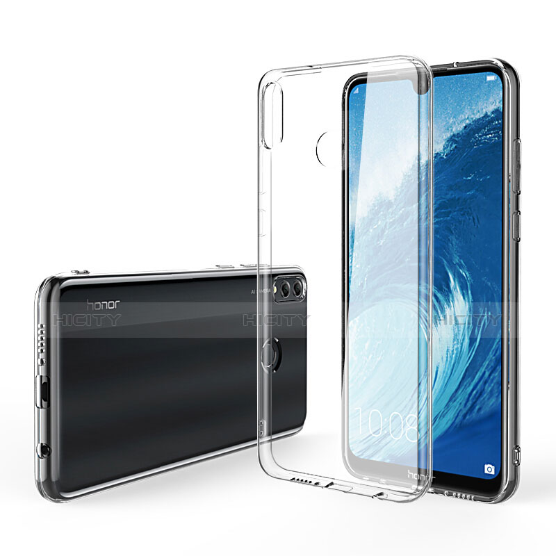 Silikon Schutzhülle Ultra Dünn Tasche Durchsichtig Transparent T03 für Huawei Enjoy Max Klar