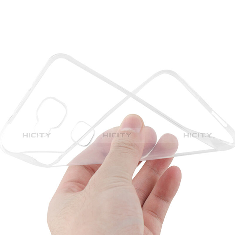 Silikon Schutzhülle Ultra Dünn Tasche Durchsichtig Transparent T03 für Huawei G8 Klar groß