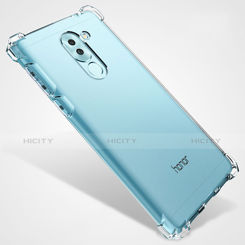 Silikon Schutzhülle Ultra Dünn Tasche Durchsichtig Transparent T03 für Huawei GR5 (2017) Klar
