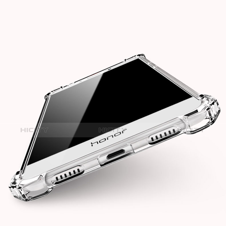 Silikon Schutzhülle Ultra Dünn Tasche Durchsichtig Transparent T03 für Huawei GR5 (2017) Klar