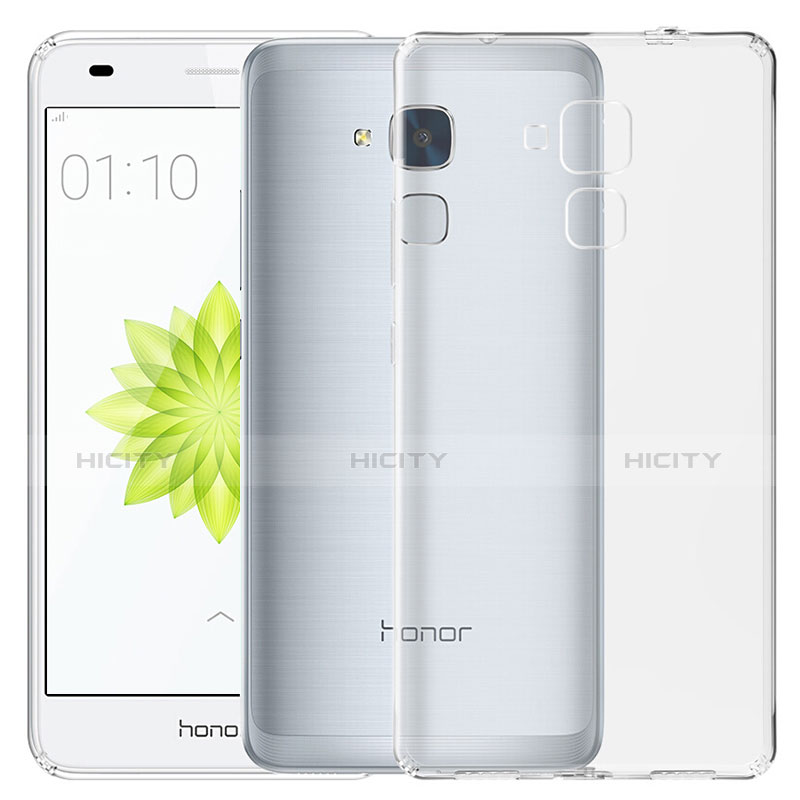 Silikon Schutzhülle Ultra Dünn Tasche Durchsichtig Transparent T03 für Huawei Honor 5C Klar