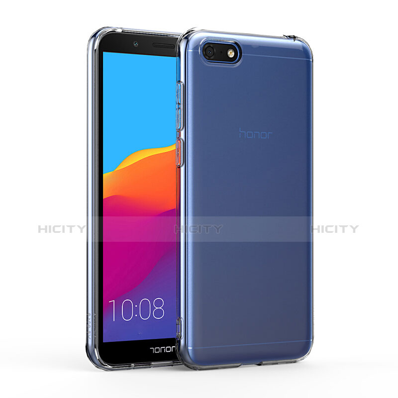 Silikon Schutzhülle Ultra Dünn Tasche Durchsichtig Transparent T03 für Huawei Honor 7S Klar Plus
