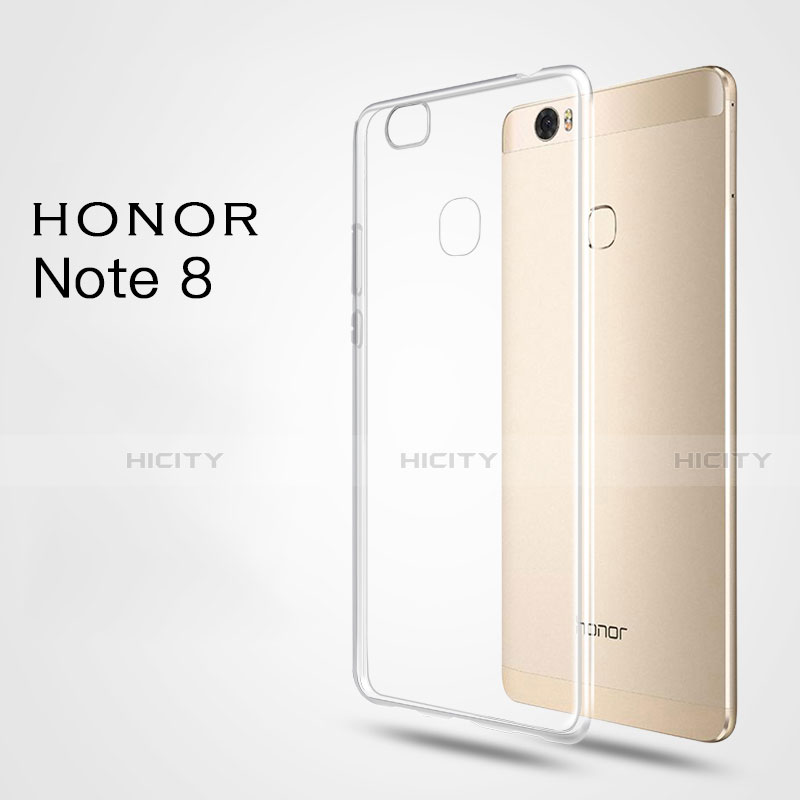 Silikon Schutzhülle Ultra Dünn Tasche Durchsichtig Transparent T03 für Huawei Honor Note 8 Klar Plus