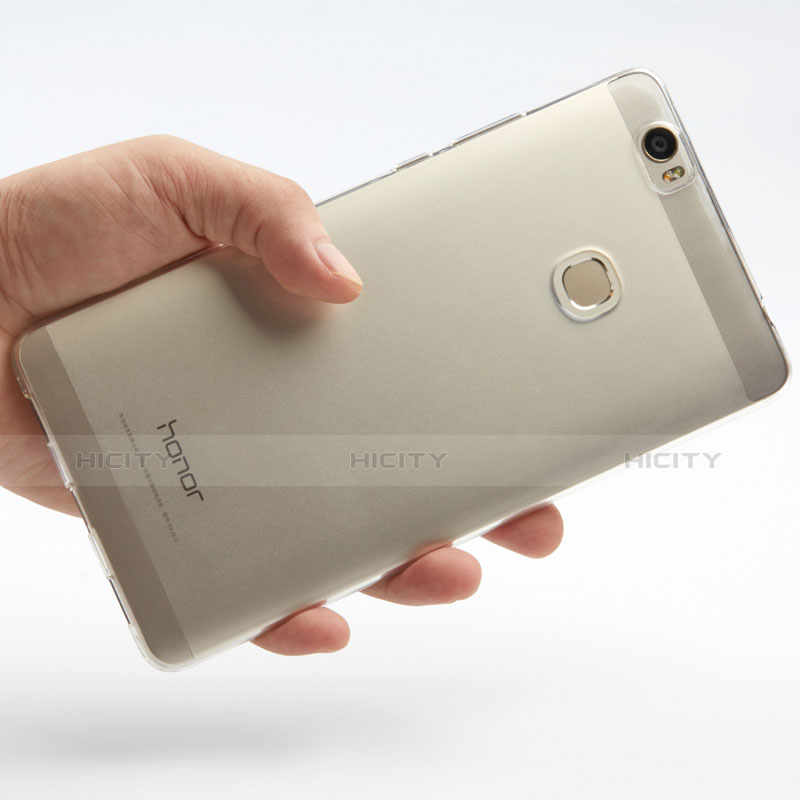 Silikon Schutzhülle Ultra Dünn Tasche Durchsichtig Transparent T03 für Huawei Honor Note 8 Klar groß