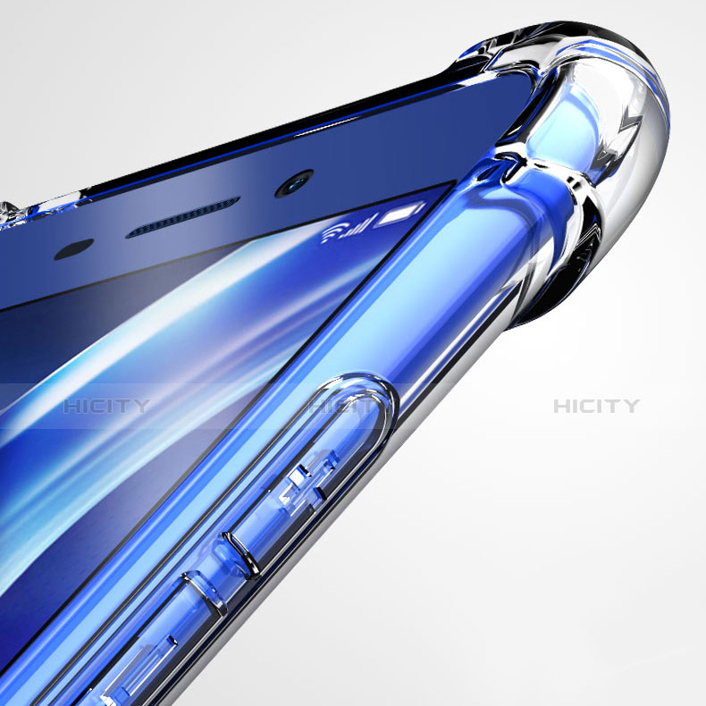 Silikon Schutzhülle Ultra Dünn Tasche Durchsichtig Transparent T03 für Huawei Honor V9 Play Klar