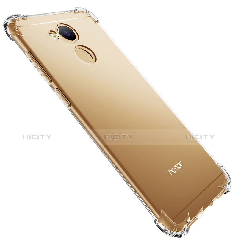 Silikon Schutzhülle Ultra Dünn Tasche Durchsichtig Transparent T03 für Huawei Honor V9 Play Klar