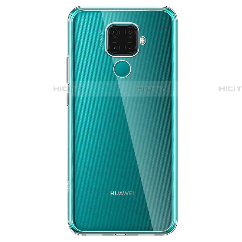 Silikon Schutzhülle Ultra Dünn Tasche Durchsichtig Transparent T03 für Huawei Mate 30 Lite Klar groß