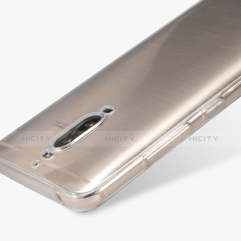 Silikon Schutzhülle Ultra Dünn Tasche Durchsichtig Transparent T03 für Huawei Mate 9 Pro Klar groß