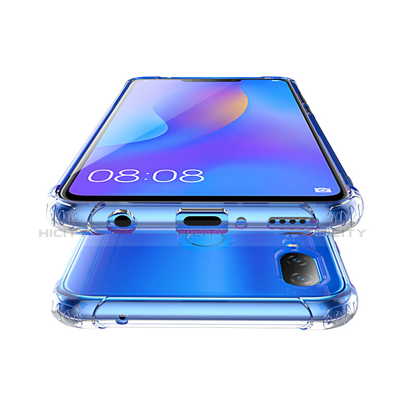 Silikon Schutzhülle Ultra Dünn Tasche Durchsichtig Transparent T03 für Huawei Nova 3i Klar