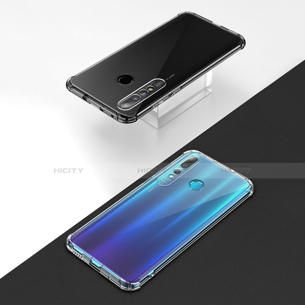 Silikon Schutzhülle Ultra Dünn Tasche Durchsichtig Transparent T03 für Huawei Nova 4 Klar