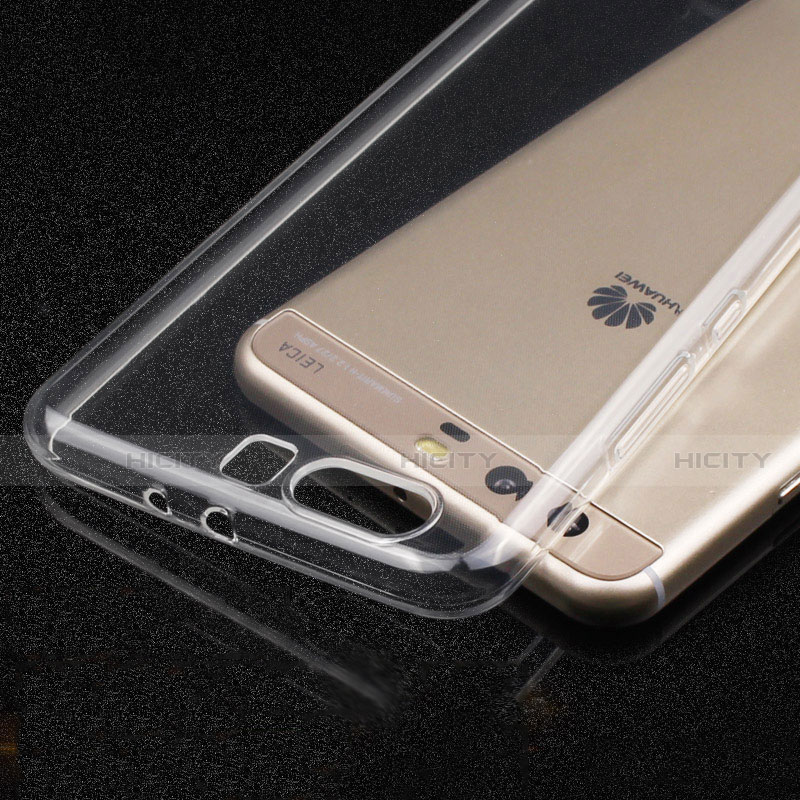 Silikon Schutzhülle Ultra Dünn Tasche Durchsichtig Transparent T03 für Huawei P10 Klar Plus