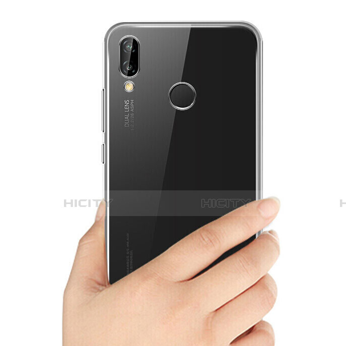 Silikon Schutzhülle Ultra Dünn Tasche Durchsichtig Transparent T03 für Huawei P20 Lite Klar Plus