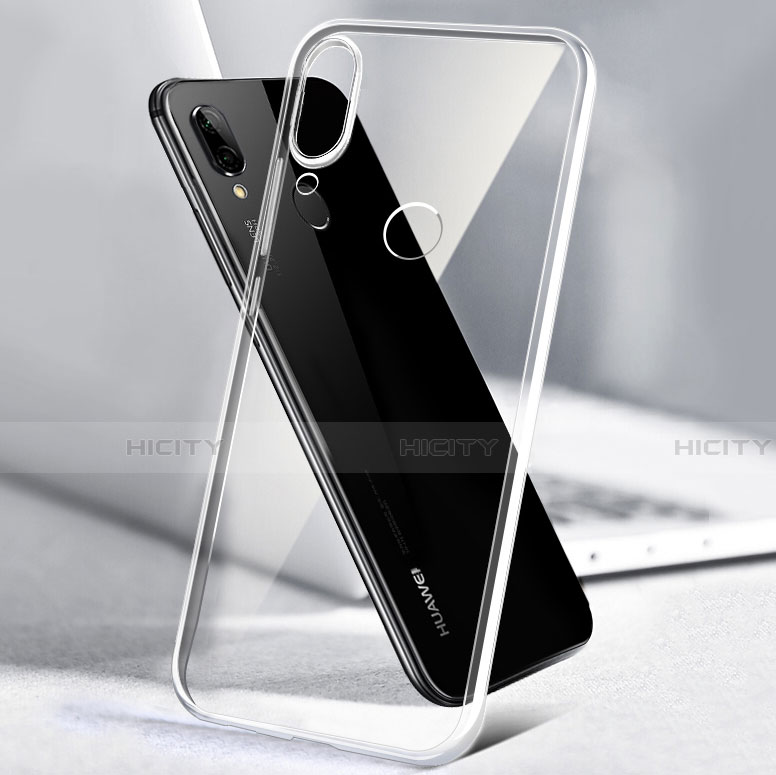 Silikon Schutzhülle Ultra Dünn Tasche Durchsichtig Transparent T03 für Huawei P20 Lite Klar groß