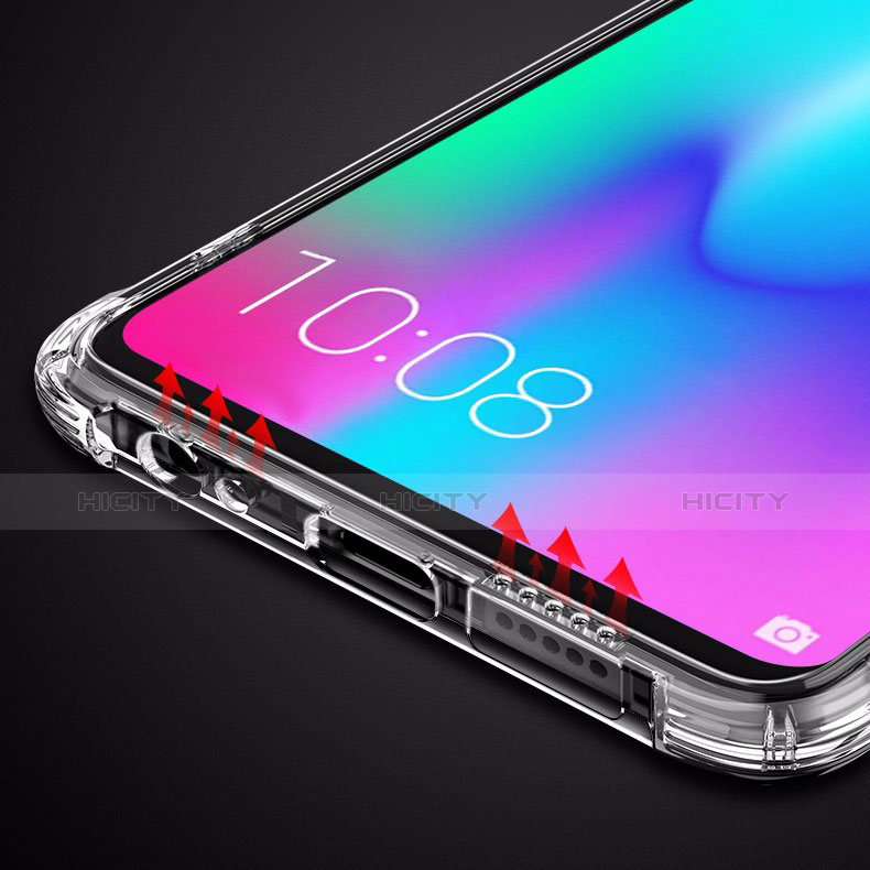 Silikon Schutzhülle Ultra Dünn Tasche Durchsichtig Transparent T03 für Huawei P30 Klar groß