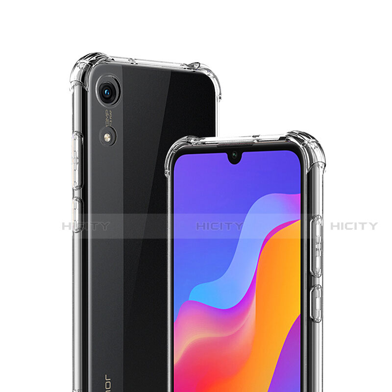 Silikon Schutzhülle Ultra Dünn Tasche Durchsichtig Transparent T03 für Huawei Y6 Prime (2019) Klar Plus