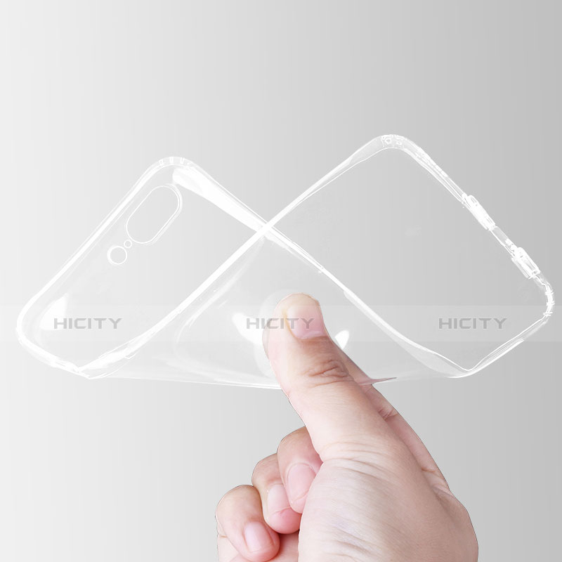 Silikon Schutzhülle Ultra Dünn Tasche Durchsichtig Transparent T03 für OnePlus 5 Klar groß