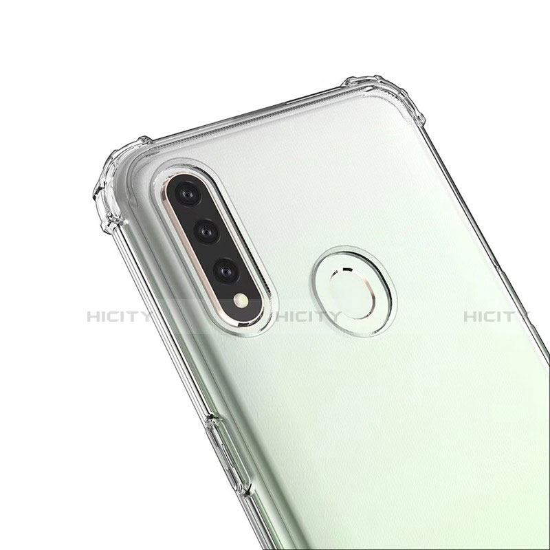 Silikon Schutzhülle Ultra Dünn Tasche Durchsichtig Transparent T03 für Oppo A8 Klar groß