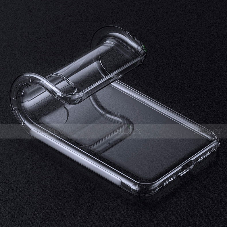 Silikon Schutzhülle Ultra Dünn Tasche Durchsichtig Transparent T03 für Oppo A9 Klar groß