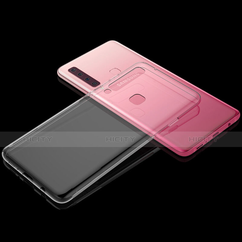Silikon Schutzhülle Ultra Dünn Tasche Durchsichtig Transparent T03 für Samsung Galaxy A9s Klar groß