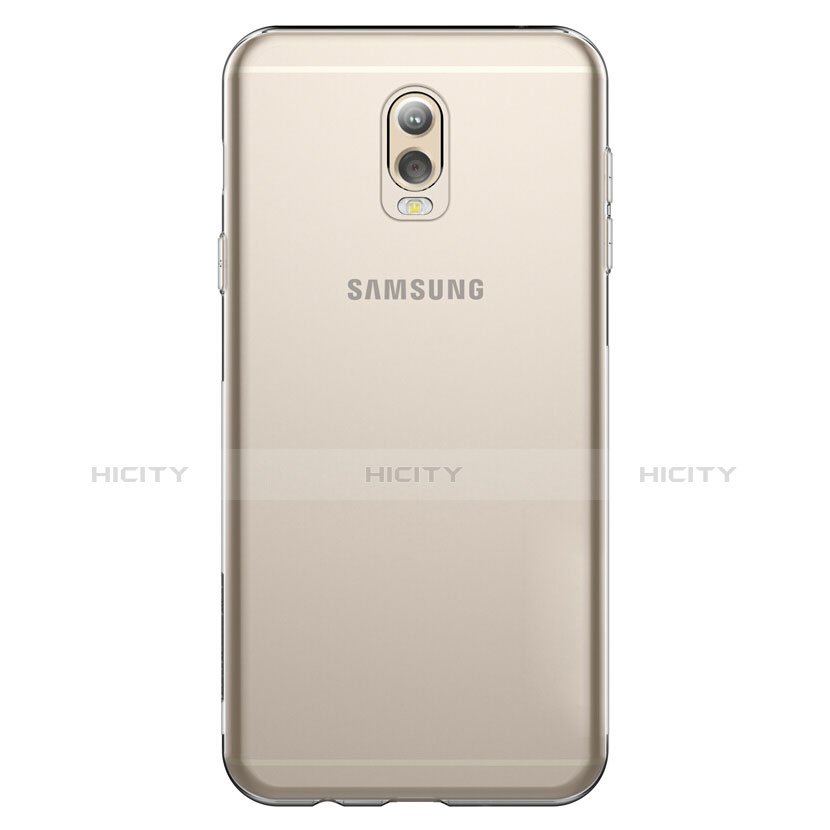 Silikon Schutzhülle Ultra Dünn Tasche Durchsichtig Transparent T03 für Samsung Galaxy C7 (2017) Klar groß