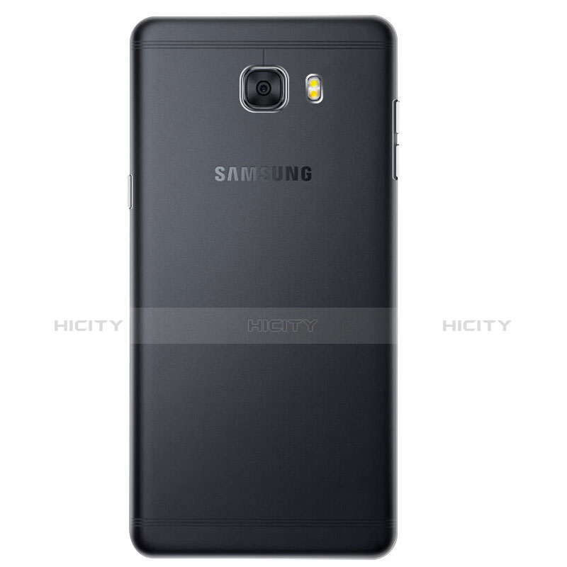 Silikon Schutzhülle Ultra Dünn Tasche Durchsichtig Transparent T03 für Samsung Galaxy C9 Pro C9000 Klar