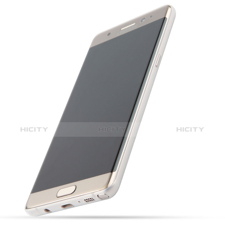 Silikon Schutzhülle Ultra Dünn Tasche Durchsichtig Transparent T03 für Samsung Galaxy Note 7 Klar