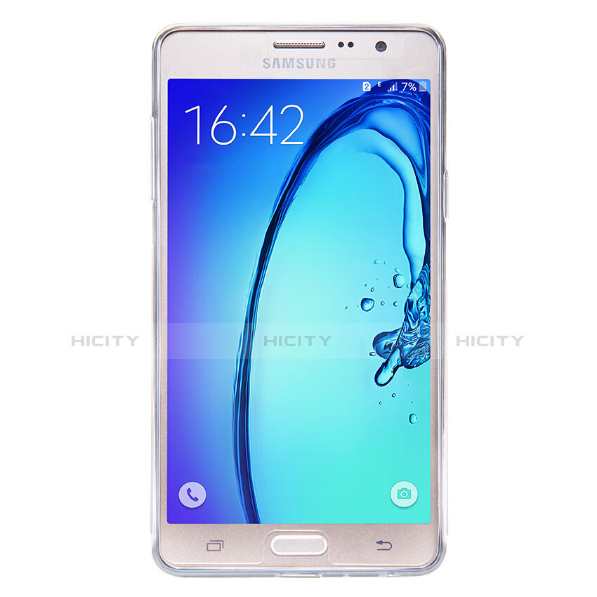 Silikon Schutzhülle Ultra Dünn Tasche Durchsichtig Transparent T03 für Samsung Galaxy On7 G600FY Klar