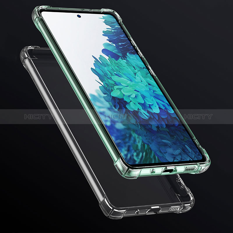 Silikon Schutzhülle Ultra Dünn Tasche Durchsichtig Transparent T03 für Samsung Galaxy S20 FE 5G Klar