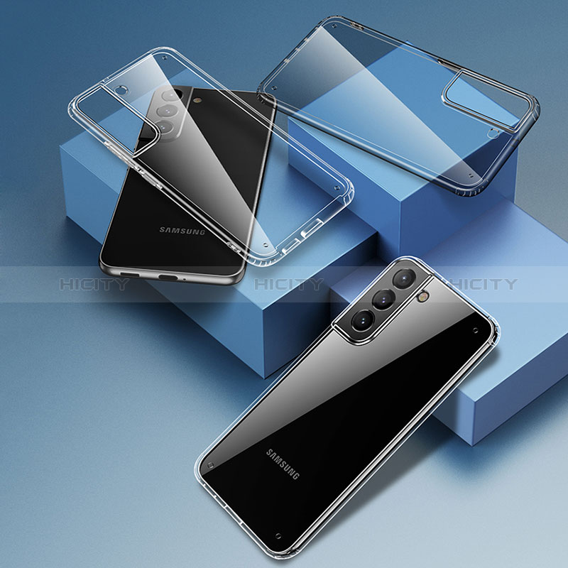 Silikon Schutzhülle Ultra Dünn Tasche Durchsichtig Transparent T03 für Samsung Galaxy S24 5G Klar