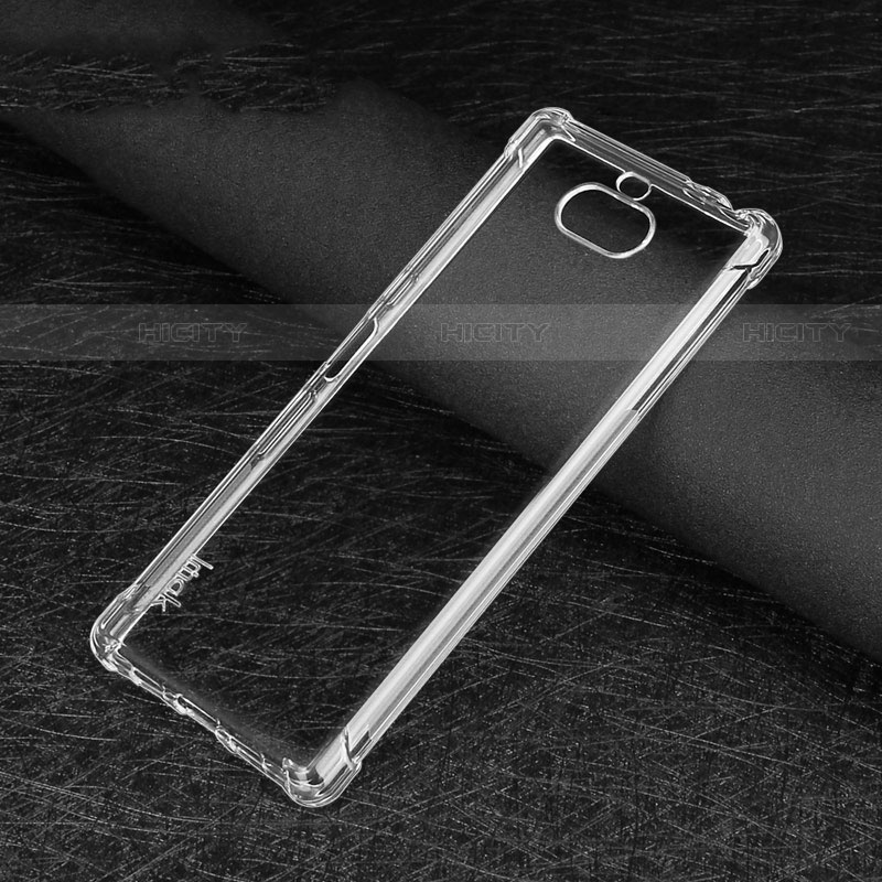 Silikon Schutzhülle Ultra Dünn Tasche Durchsichtig Transparent T03 für Sony Xperia XA3 Ultra Klar