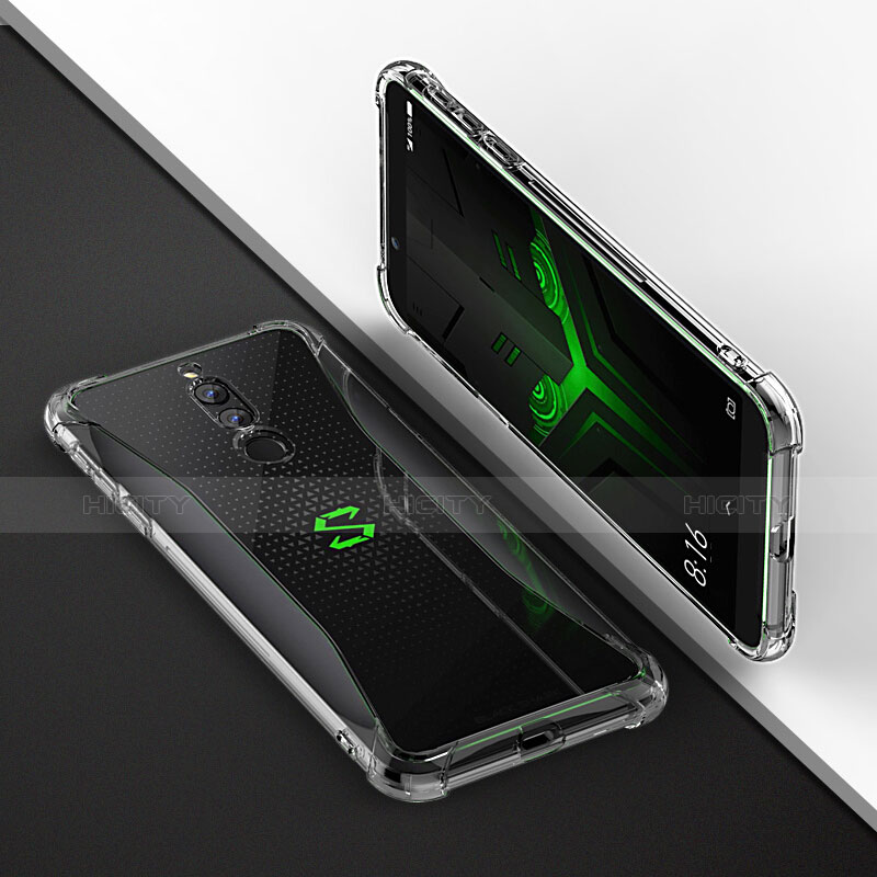Silikon Schutzhülle Ultra Dünn Tasche Durchsichtig Transparent T03 für Xiaomi Black Shark Helo Klar Plus