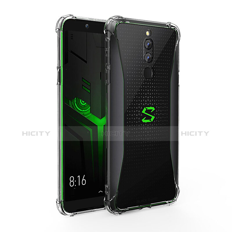Silikon Schutzhülle Ultra Dünn Tasche Durchsichtig Transparent T03 für Xiaomi Black Shark Helo Klar groß