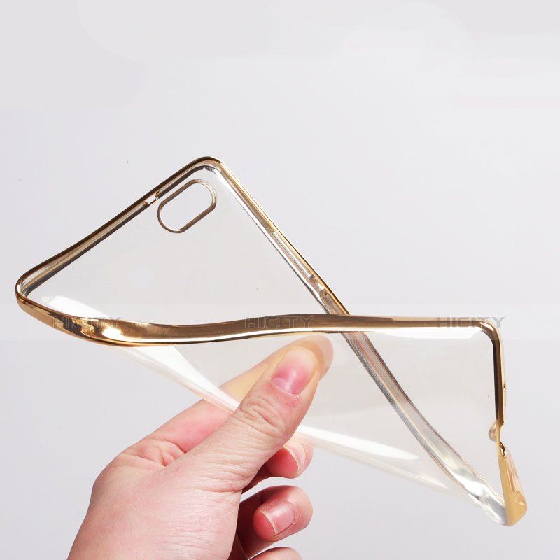 Silikon Schutzhülle Ultra Dünn Tasche Durchsichtig Transparent T03 für Xiaomi Mi 5 Gold