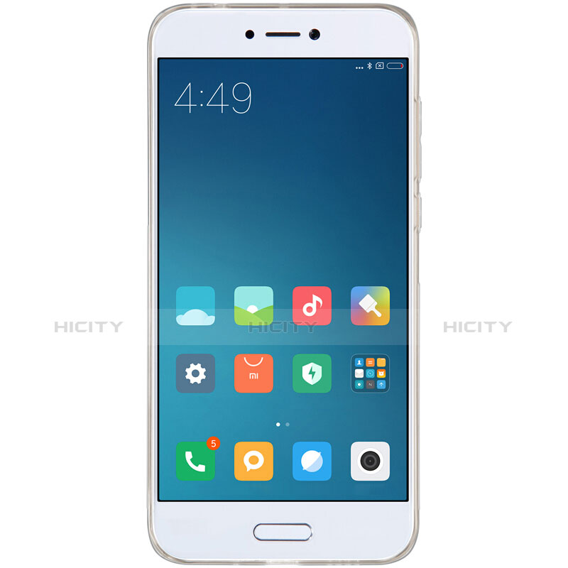 Silikon Schutzhülle Ultra Dünn Tasche Durchsichtig Transparent T03 für Xiaomi Mi 5C Klar groß