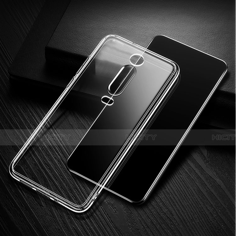 Silikon Schutzhülle Ultra Dünn Tasche Durchsichtig Transparent T03 für Xiaomi Mi 9T Klar groß