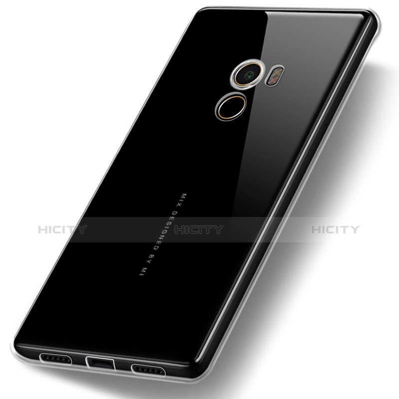 Silikon Schutzhülle Ultra Dünn Tasche Durchsichtig Transparent T03 für Xiaomi Mi Mix Klar
