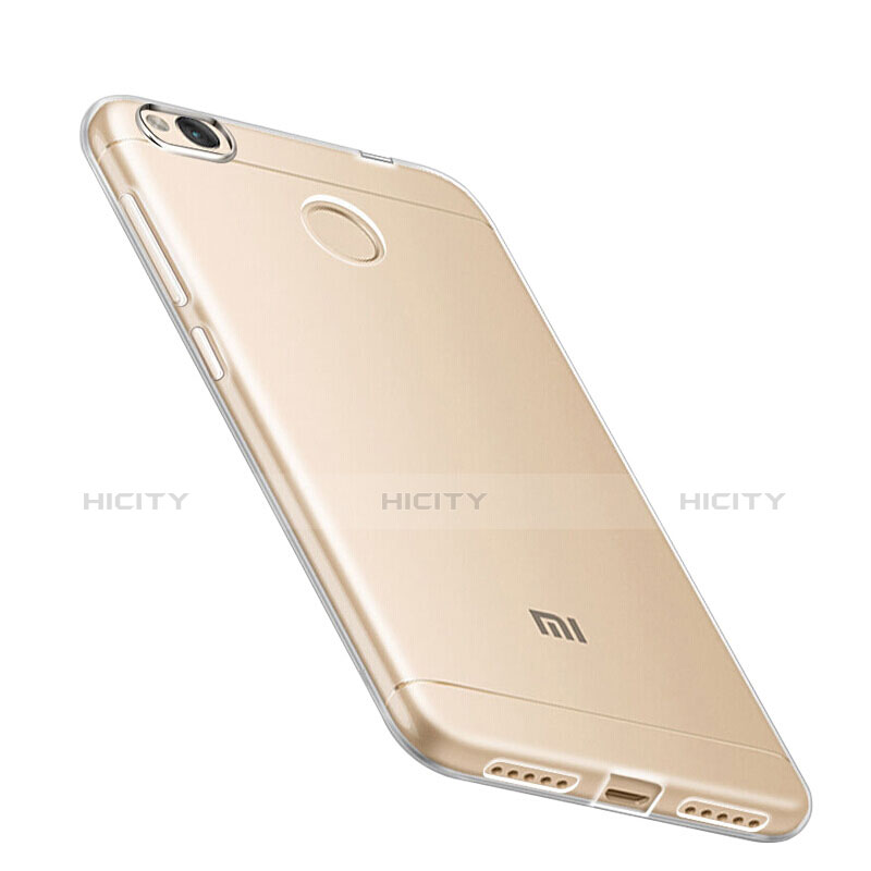 Silikon Schutzhülle Ultra Dünn Tasche Durchsichtig Transparent T03 für Xiaomi Redmi 4X Klar groß