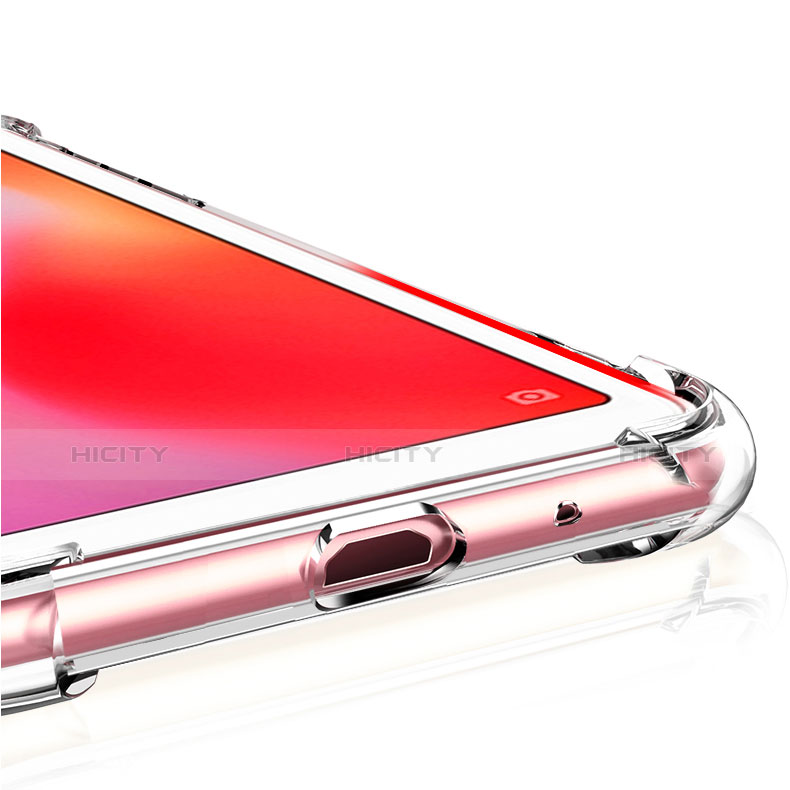 Silikon Schutzhülle Ultra Dünn Tasche Durchsichtig Transparent T03 für Xiaomi Redmi 6 Klar groß