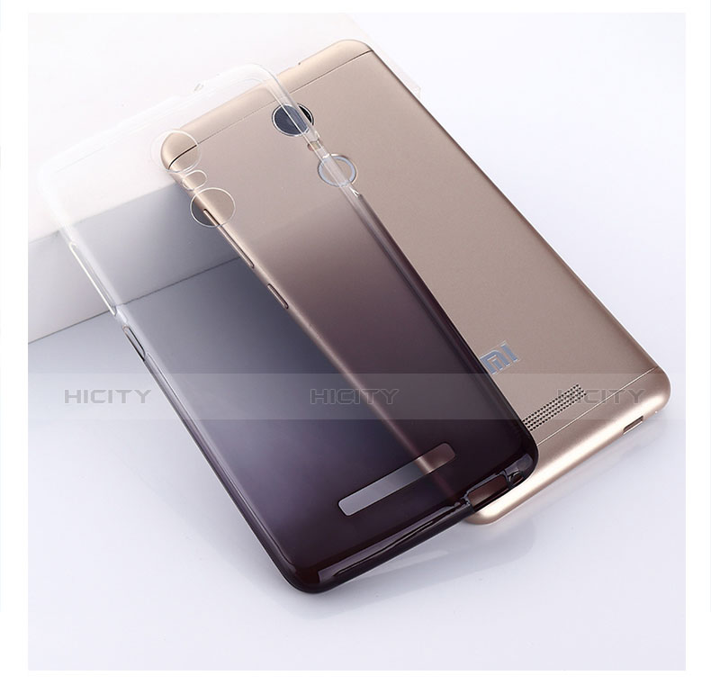 Silikon Schutzhülle Ultra Dünn Tasche Durchsichtig Transparent T03 für Xiaomi Redmi Note 3 Klar