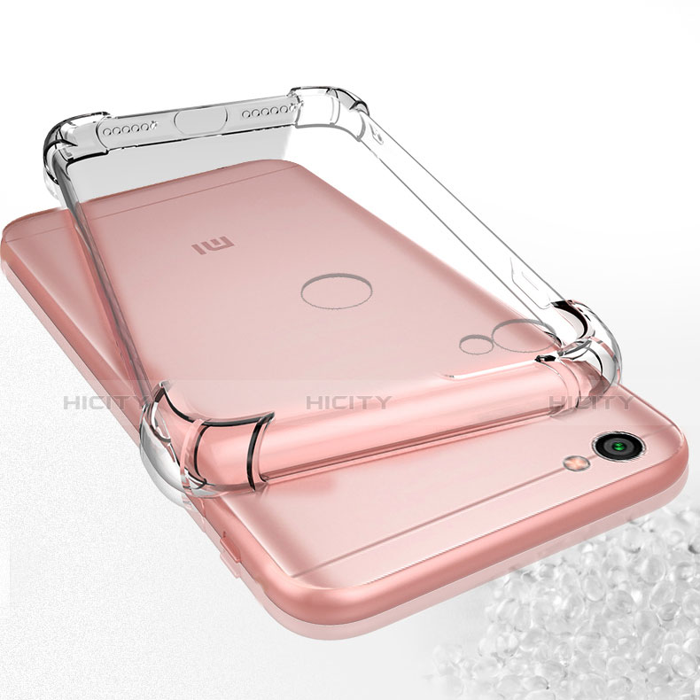 Silikon Schutzhülle Ultra Dünn Tasche Durchsichtig Transparent T03 für Xiaomi Redmi Note 5A Prime Klar