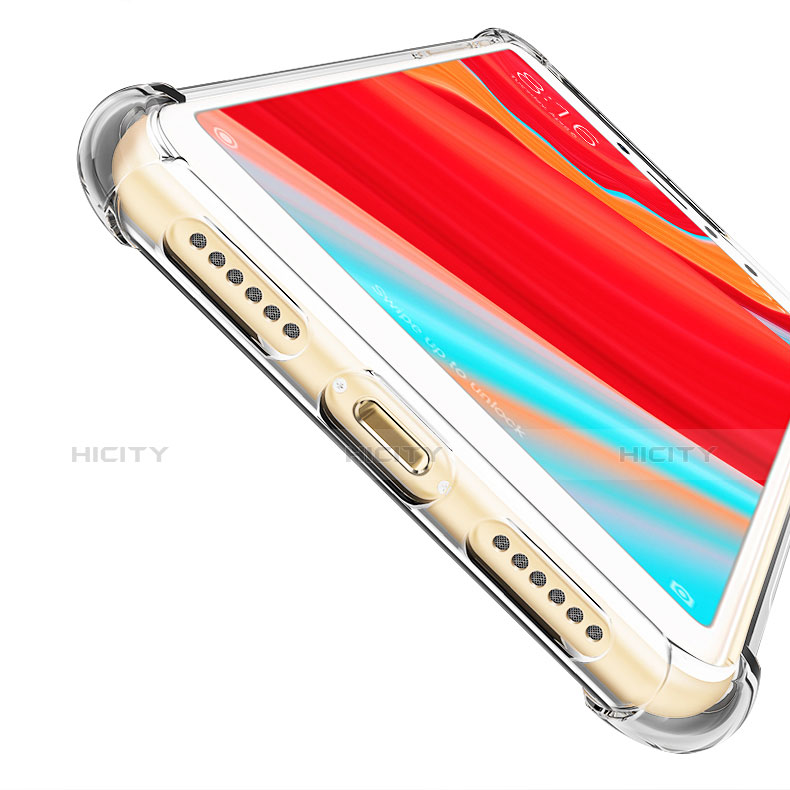 Silikon Schutzhülle Ultra Dünn Tasche Durchsichtig Transparent T03 für Xiaomi Redmi S2 Klar groß