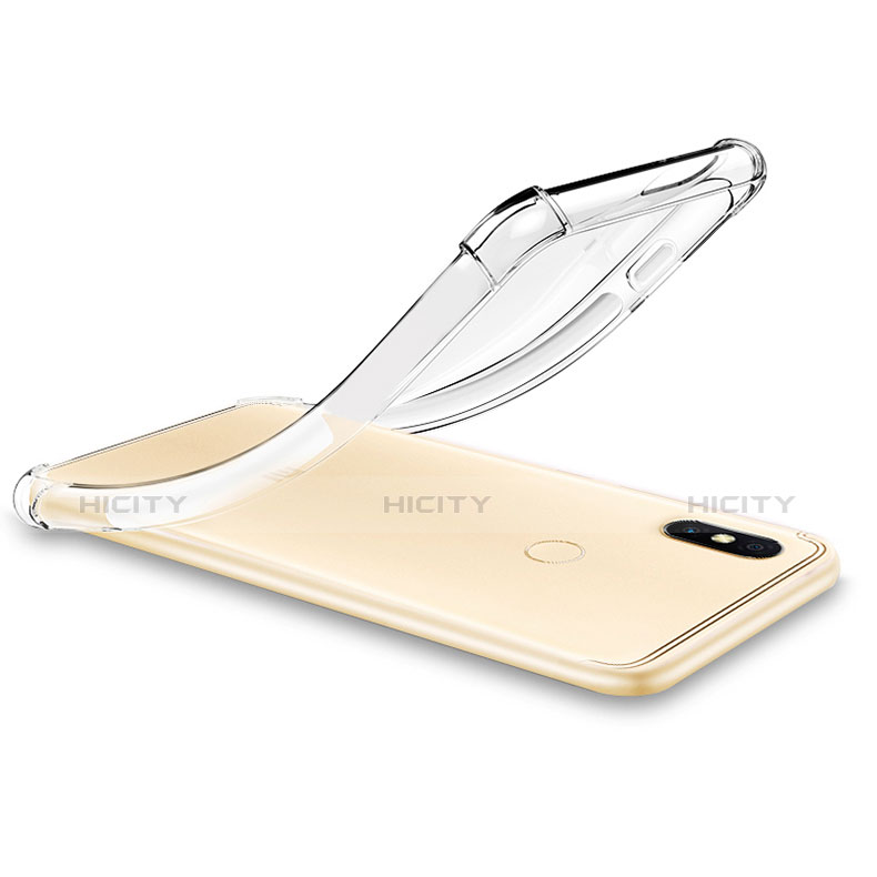 Silikon Schutzhülle Ultra Dünn Tasche Durchsichtig Transparent T03 für Xiaomi Redmi Y2 Klar