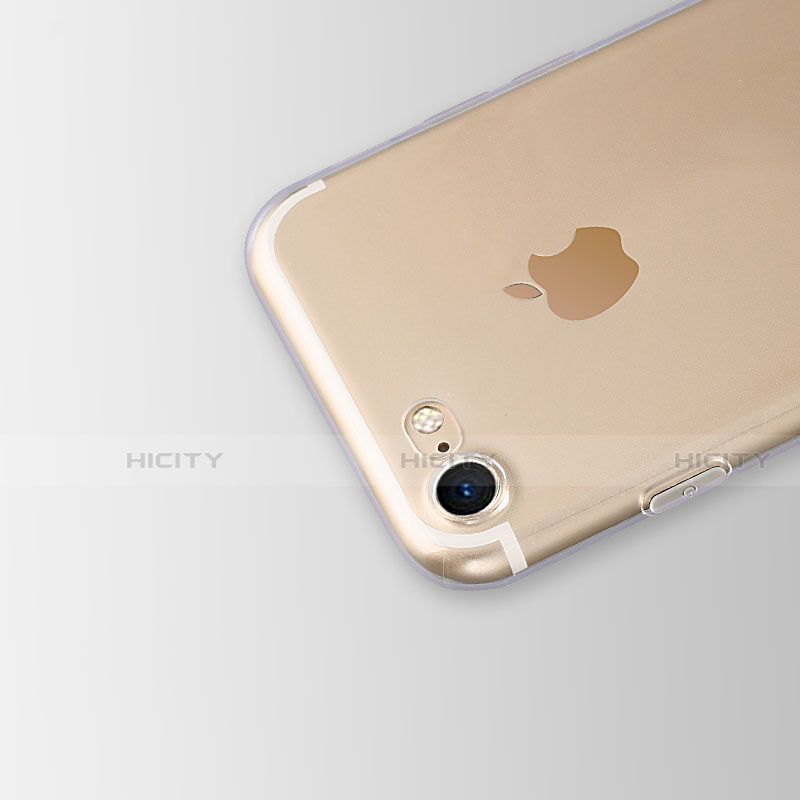 Silikon Schutzhülle Ultra Dünn Tasche Durchsichtig Transparent T04 für Apple iPhone SE (2020) Klar