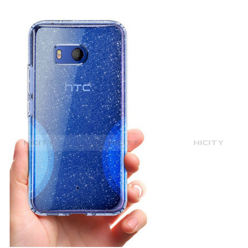 Silikon Schutzhülle Ultra Dünn Tasche Durchsichtig Transparent T04 für HTC U11 Klar