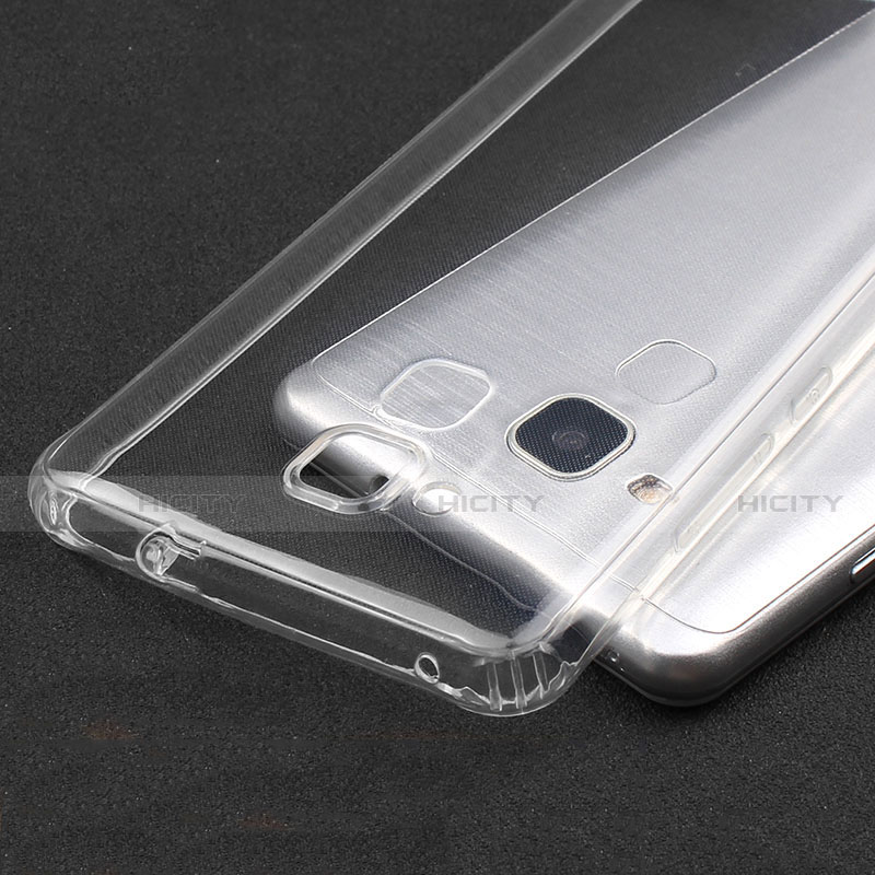 Silikon Schutzhülle Ultra Dünn Tasche Durchsichtig Transparent T04 für Huawei GR5 Mini Klar Plus