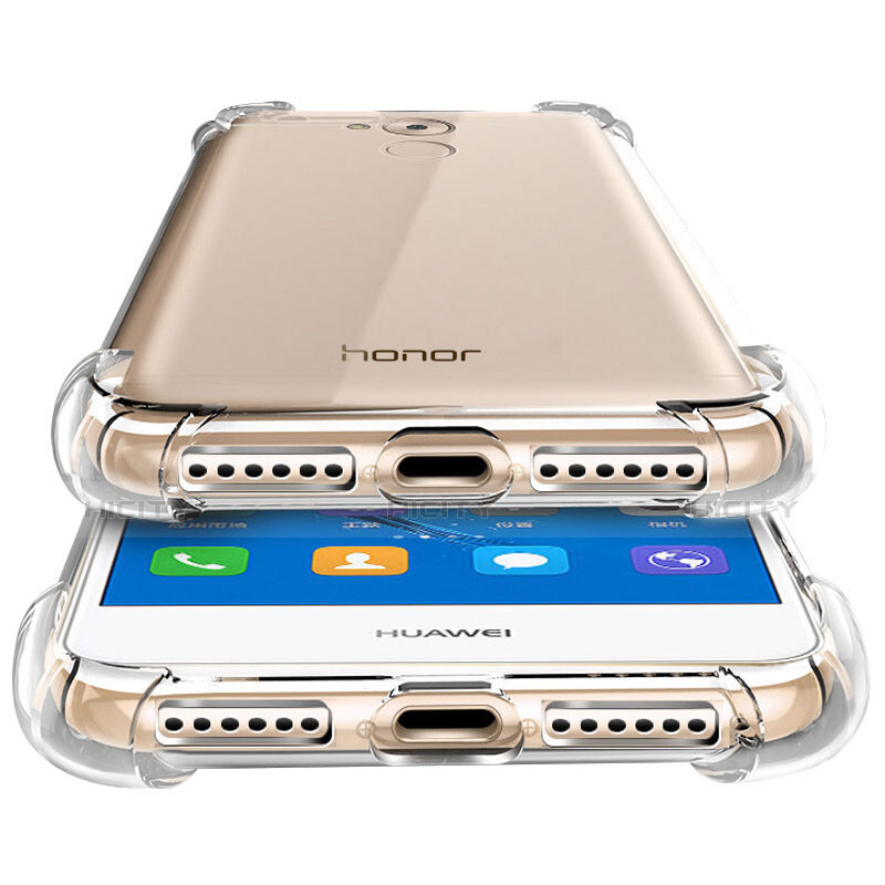 Silikon Schutzhülle Ultra Dünn Tasche Durchsichtig Transparent T04 für Huawei Honor 6A Klar Plus
