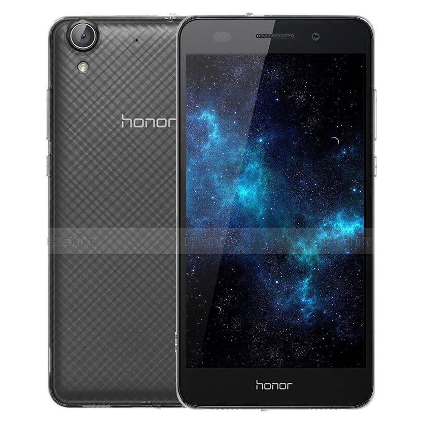 Silikon Schutzhülle Ultra Dünn Tasche Durchsichtig Transparent T04 für Huawei Honor Holly 3 Klar groß