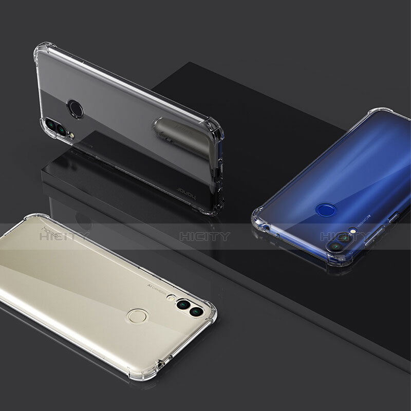 Silikon Schutzhülle Ultra Dünn Tasche Durchsichtig Transparent T04 für Huawei Honor Play 8C Klar groß