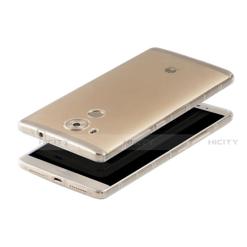 Silikon Schutzhülle Ultra Dünn Tasche Durchsichtig Transparent T04 für Huawei Mate 8 Klar Plus
