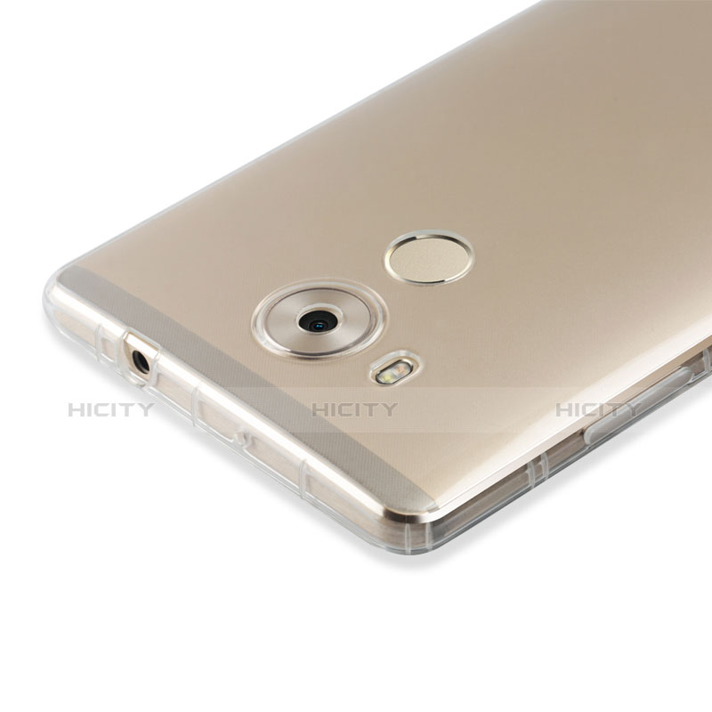 Silikon Schutzhülle Ultra Dünn Tasche Durchsichtig Transparent T04 für Huawei Mate 8 Klar groß